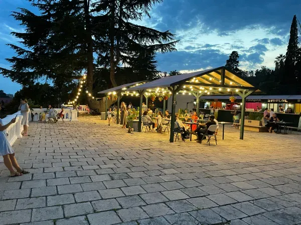 Вулична ретро гірлянда 10 метрів на 20 ламп E27