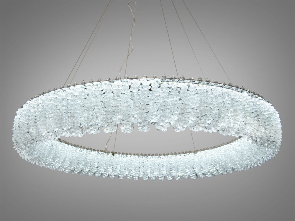 Підвісна люстра Diasha 505 з LED освітленням хром 48Вт 505-800CH