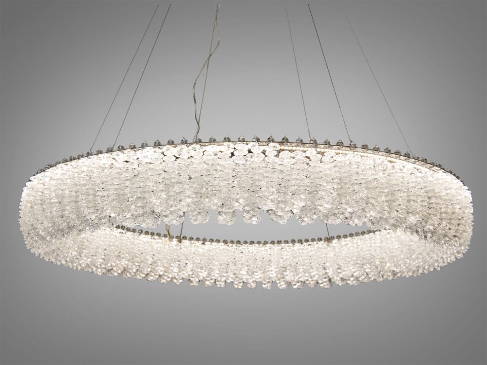 Підвісна люстра Diasha 505 з LED освітленням хром 48Вт 505-800CH