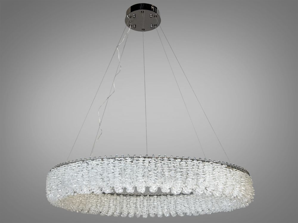 Підвісна люстра Diasha 505 з LED освітленням хром 48Вт 505-800CH