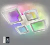 Люстра світлодіодна з пультом та додатком для телефону OVAL ICE RGB 75W