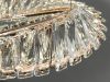 Світлодіодна кришталева люстра 548/600+400G золото