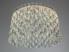 Підвісна кришталева золота LED люстра Ø 37 см 582/400G
