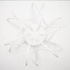 Стельова біла люстра LIANA MUSE 80W з пультом