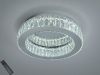 Сучасна LED люстра з кристалами, коло Ø 38 см, 45W 587/400CH