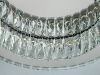 Сучасна LED люстра з кристалами, коло Ø 38 см, 45W 587/400CH