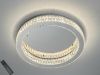 Сучасна LED люстра з кристалами, коло Ø 58 см, 70W 587/600CH