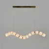 Світлодіодний світильник PEARLIES із прозорими рельєфними кульками MJ 345-1000L AB