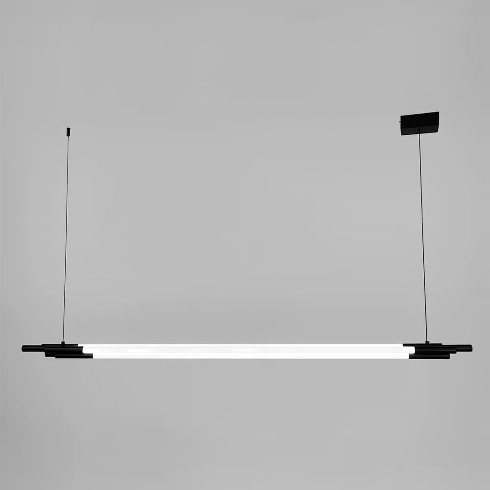 Чорний трубчастий LED світильник у корпусі 150 см MJ351-1500L BK