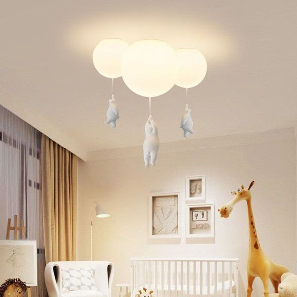 Дивовижна серія Bear Balloons Flush Mount плафон 30 см