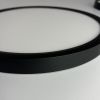 Світильник чорний світлодіодний накладний 36W 5000K на будь який вид стелі