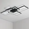 Світлодіодна люстра з пультом та мобільним додатком SVEN 110W 3S чорний