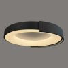 Стельовий LED-світильник у сірому корпусі на три режими Ø62х12 см 1906C-620 Grey