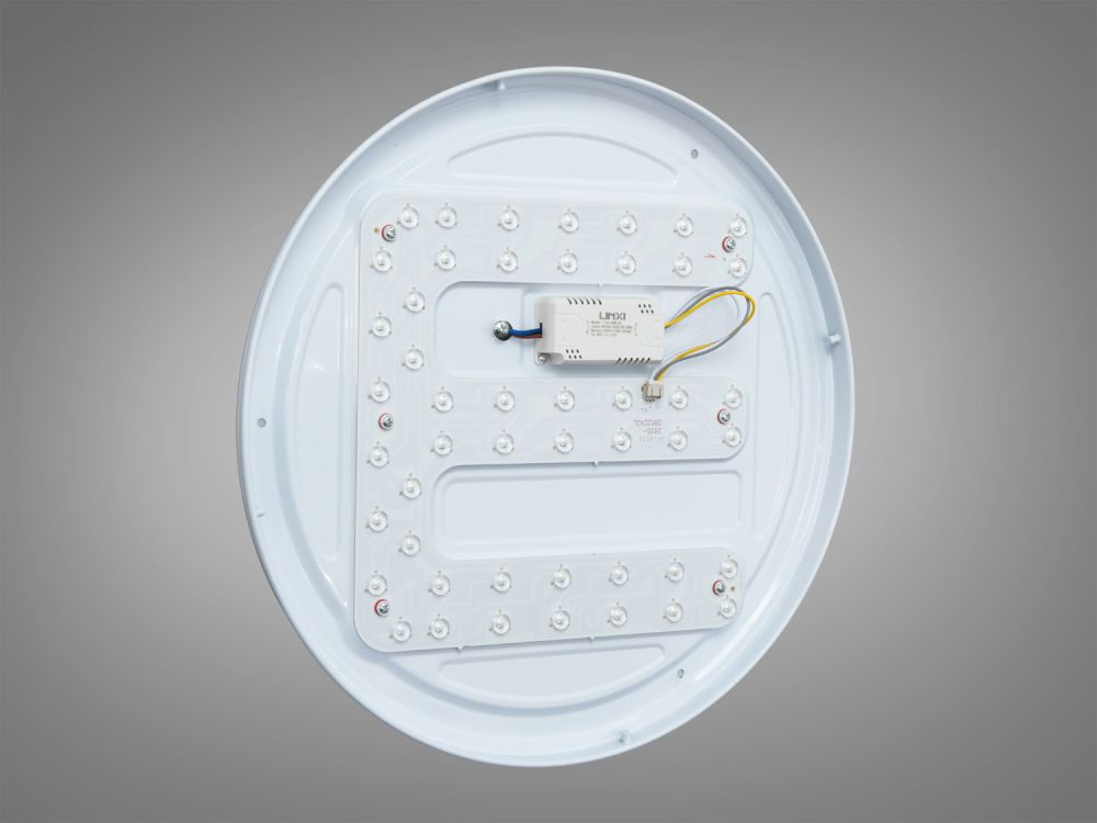 LED світильник smart 6618/400WH Ø 40 круг 46W 3000-6500K IP20 білий зоряне небо