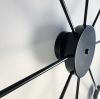 Стельовий LED світильник чорного кольору на 8 джерел освітлення