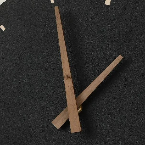 Світлодіодне бра-годинник Clock Lamp чорного кольору