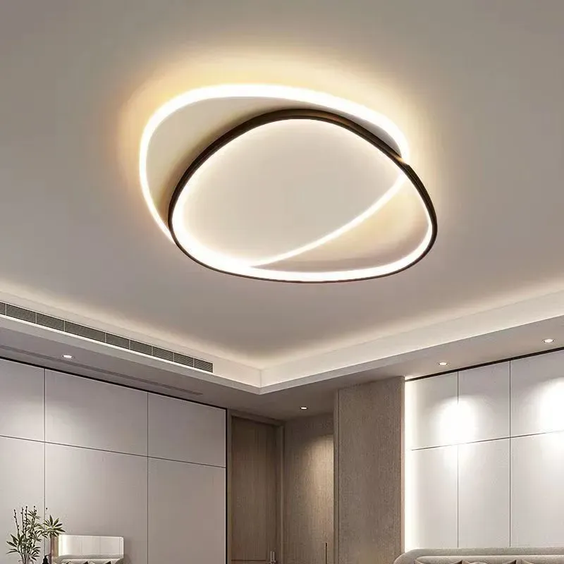 Сучасний LED-світильник у чорно-білому корпусі
