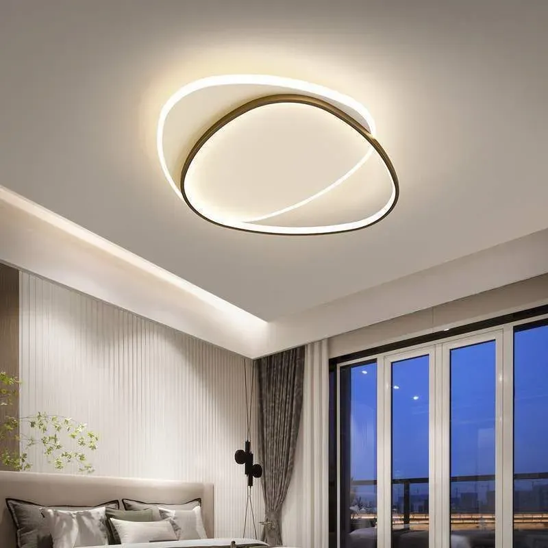 Сучасний LED-світильник у чорно-білому корпусі