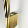 Бра сервї Mantra Torch у золотому кольорі з вимикачем на корпусі