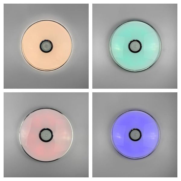Світлодіодний світильник з RGD підсвіткою та Bluetooth Ø 40 см M 8291-400 RGB+Bluetooth