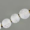 Світлодіодний світильник PEARLIES із прозорими рельєфними кульками MJ 345-1000L AB