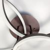 LED люстра Anelli Coffee на 3 кільця A 8008/3 BCoffee