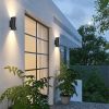 Фасадне LED бра чорного кольору