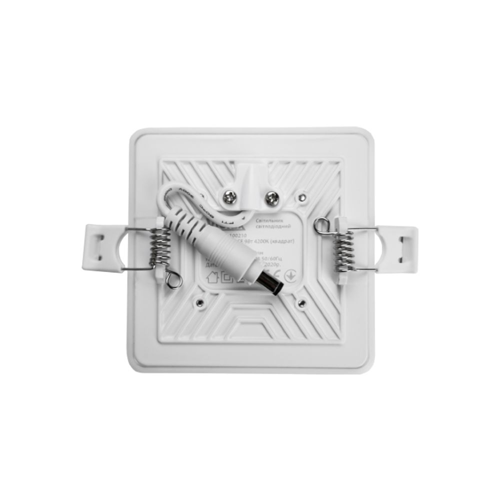 Вбудований світильник SPACE квадрат 6W 4200K IP20
