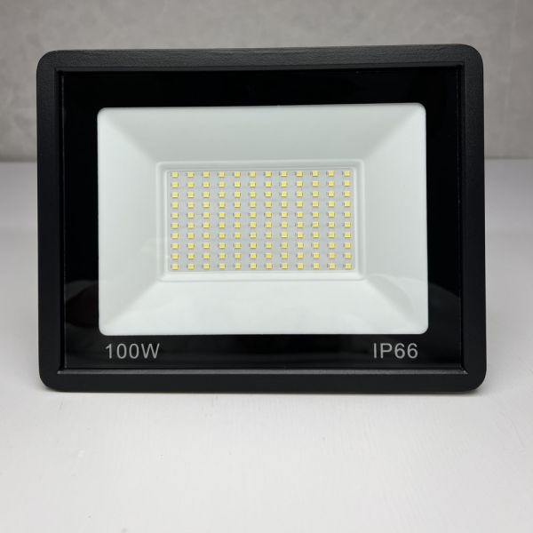 Прожектор світлодіодний вуличний FL-100W 5000K BLACK IP65
