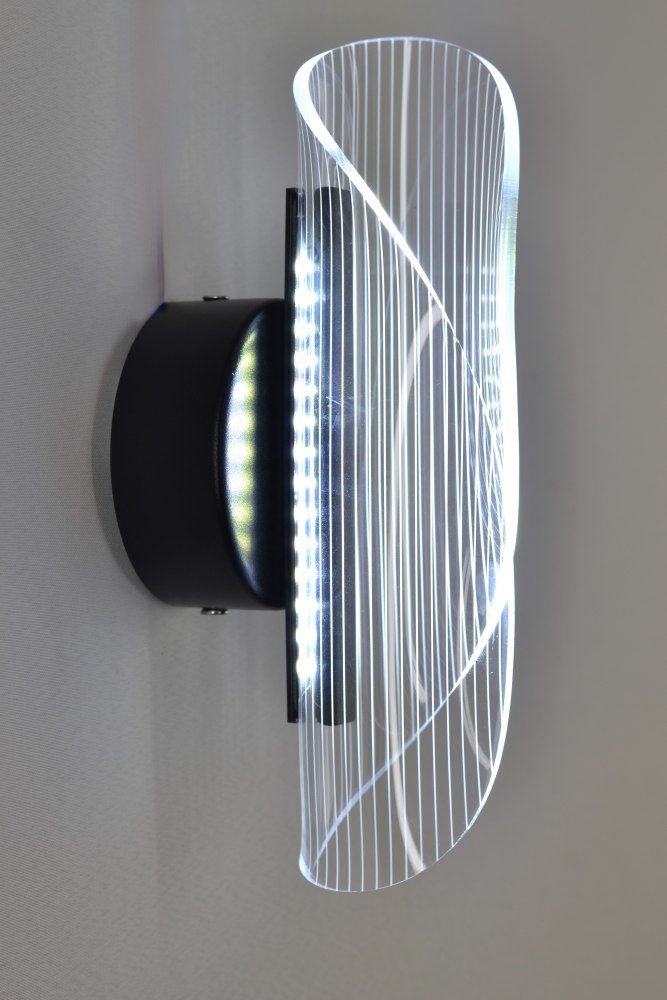 Настінний світильник - бра LUMIERA 10W чорний колір