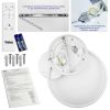 Смарт LED люстра з пультом Ø 55*50 см TRIO 80 Вт кругла
