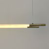Латунний трубчастий LED світильник у корпусі 130 см