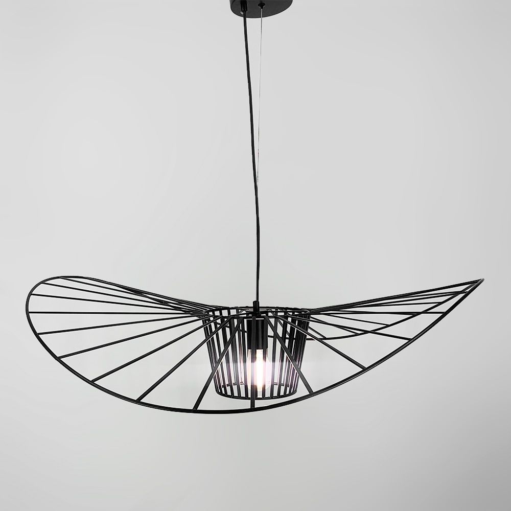 Підвісна LED люстраVERTIGO NOVA MJ 192-800 BK у чорному корпусі