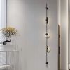 Видовжений настінний світильник серії Alabaster Sconce  в чорному кольорі