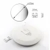 LED Світильник MOON Ø 38 см 50 Вт білий з срібним