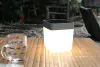 Світильник ліхтар лампа портативний на сонячній батареї LUTEC grey Solar