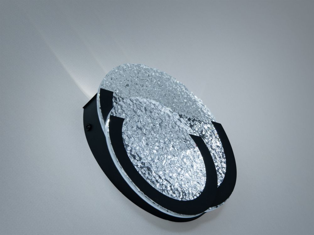 Настінний LED світильник бра 24 Вт чорний 8005-B BK