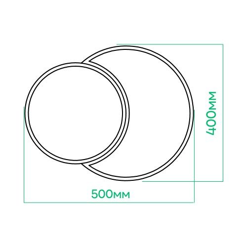 Люстра стельова світлодіодна AL6430ARD 60W TOUCH R з пультом