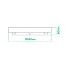 Світлодіодний світильник Ardero AL6075ARD 72W GLOW