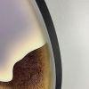Настінний світильник -  бра  DAWN BLACK   чорного   кольору у вигляді 3D картини