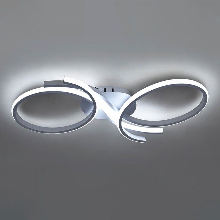 Люстра LED стельова фігурна AL6535-1ARD FORCE M 52Вт біла