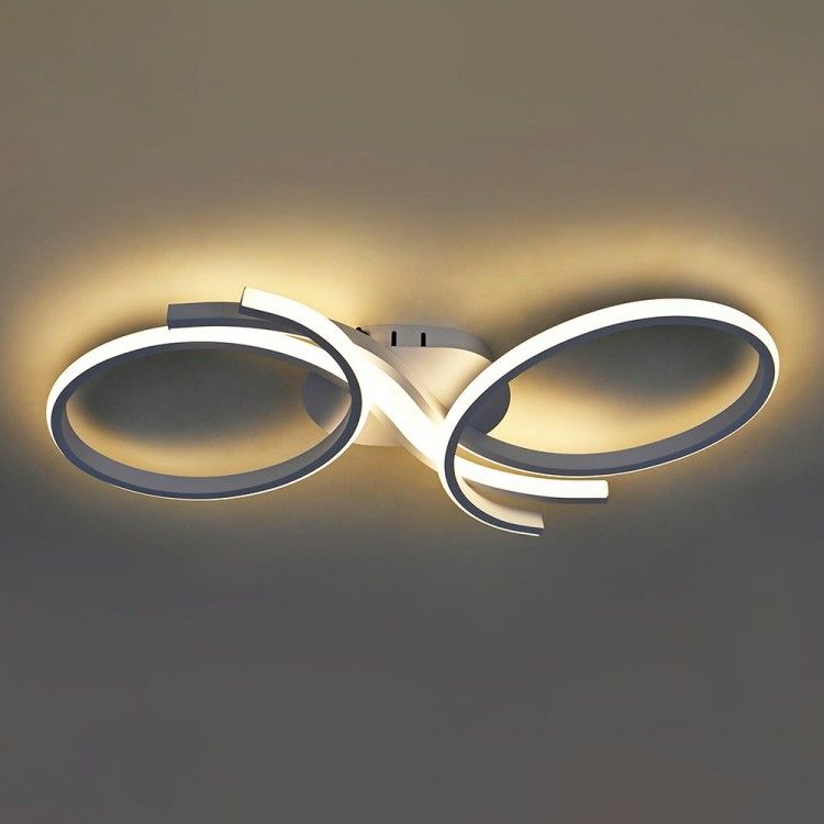 Люстра LED стельова фігурна AL6535-1ARD FORCE M 52Вт біла