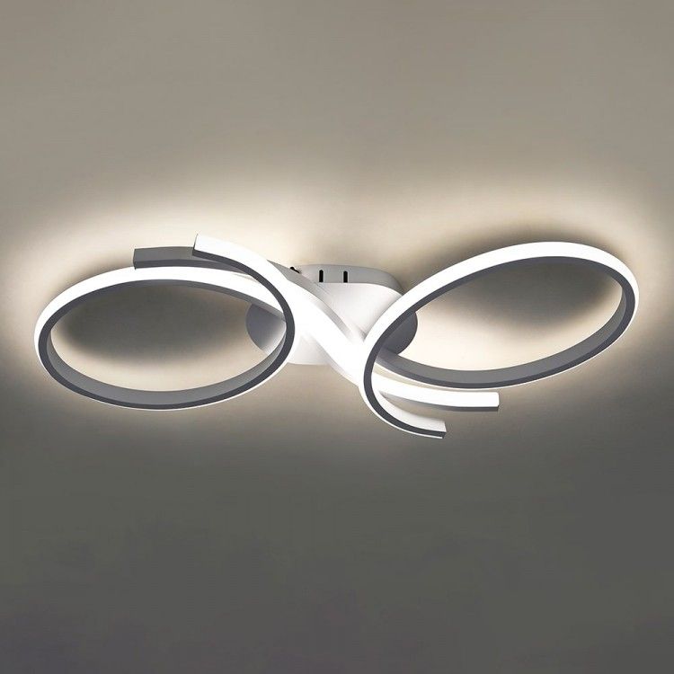 Люстра LED стельова фігурна AL6535-1ARD FORCE M 52Вт біла