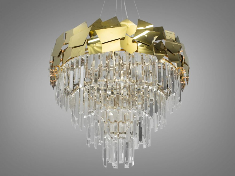 Люстра кришталева підвісна 82211/600G