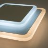Світильник світлодіодний настінний, бра GEOMETRIA SQUARE 12W WHITE