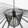 Підвісна LED люстраVERTIGO NOVA MJ 192-800 BK у чорному корпусі