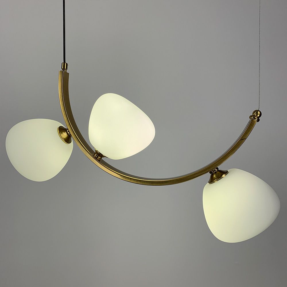 Вражаюча люстра MODERN FLORAL ARCH на 3 плафони