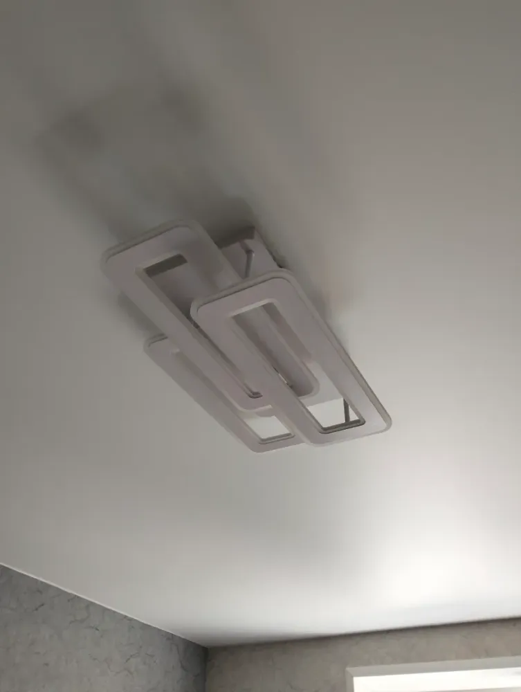 Світлодіодна люстра з пультом та мобільним додатком TRIPLEX DOUBLE 110W