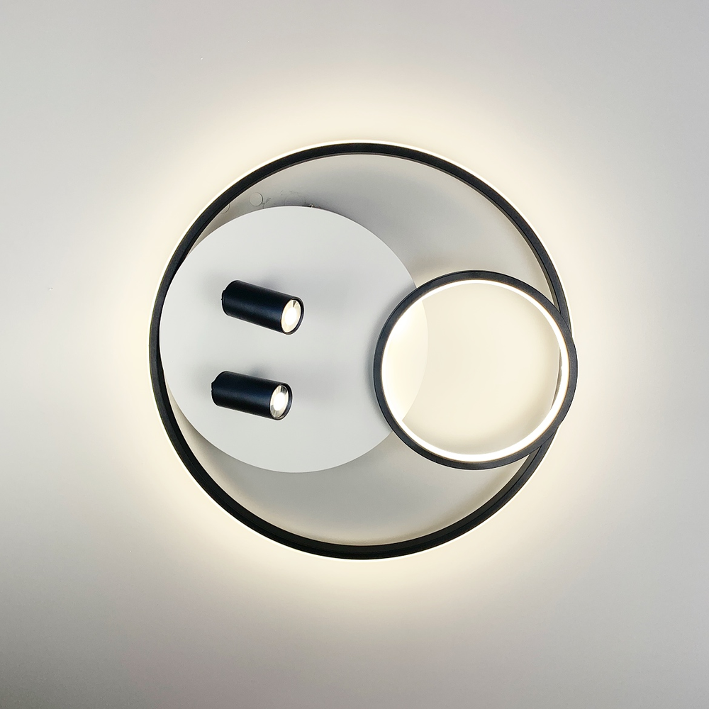 Сучасна люстра із направляючими спотами MJ 52/2+LED