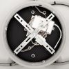 Люстра світлодіодна з пультом кругла SONNE 90W чорна